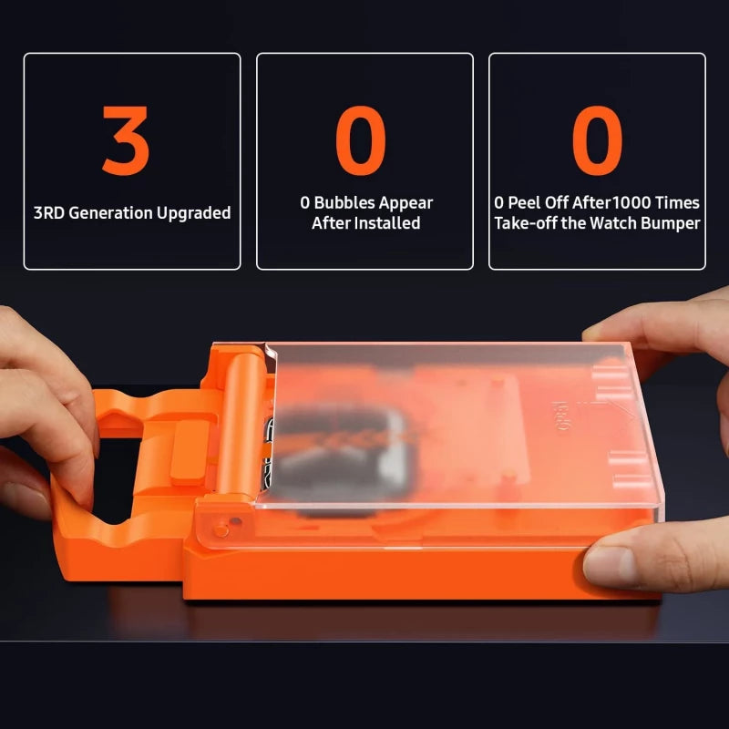 WIWU Easy Install Super Hardness Glass para Applewatch