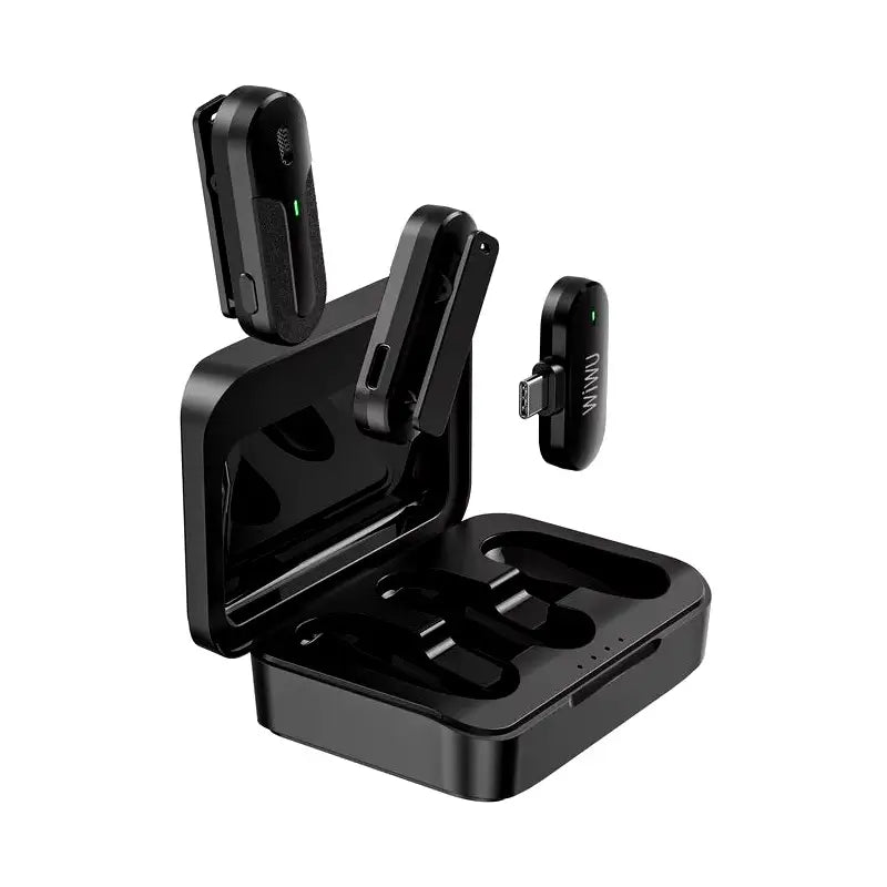 WIWU USB-C Mini Wireless Microphone Type-C Black WI-WM002