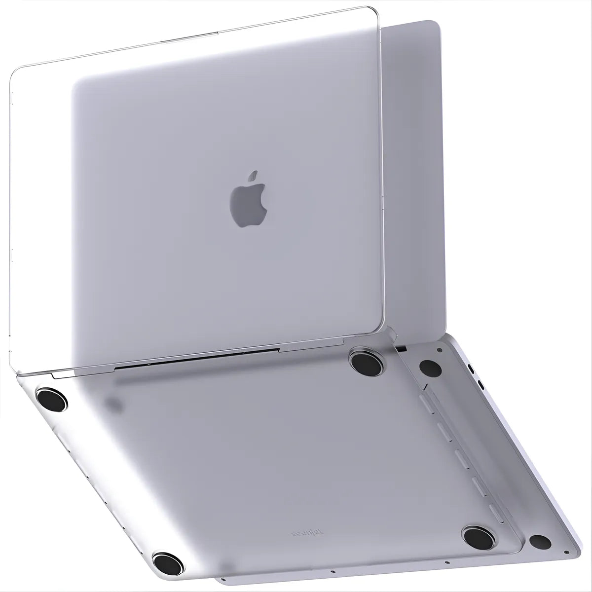 Case Protector Blanco Mate Para Macbook Air 13 A1932 A2179 Blanco