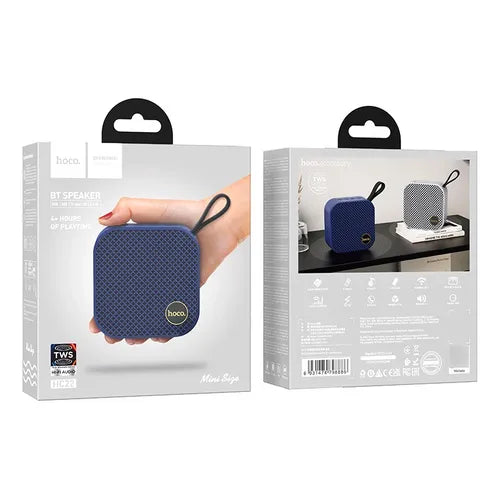 Parlante Hoco Hc22 Auspicious Sport Bluetooth Fm Aux Azul