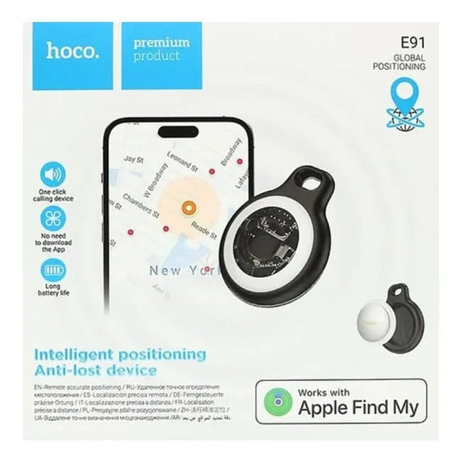 AirTag Rastreador GPS Ubicación Inteligente Hoco E91
