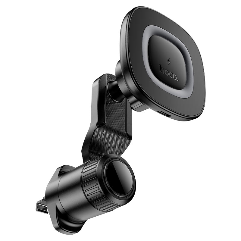 Soporte de auto Hoco HW30 Crown magnético con carga inalámbrica 15W para rejilla de aire